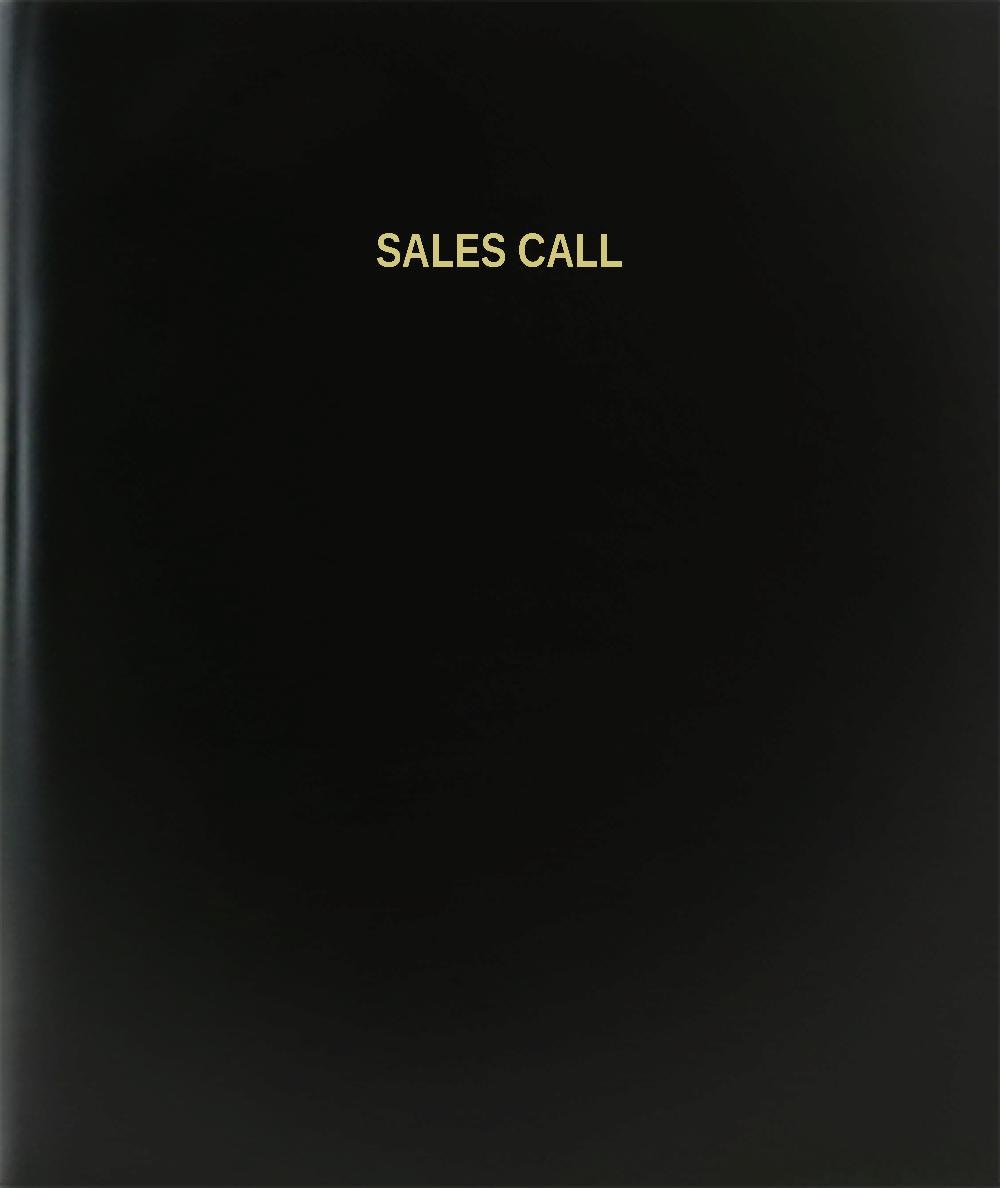 BookFactory® Sales Call Log Book - 120 Page Professional Journal, 8.5
