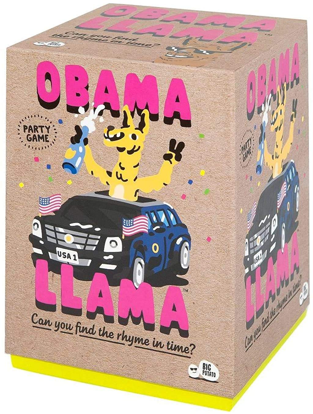 Obama Llama Party Game by Big Potato - Fun Family Card Game for Game Nights & Social Gatherings