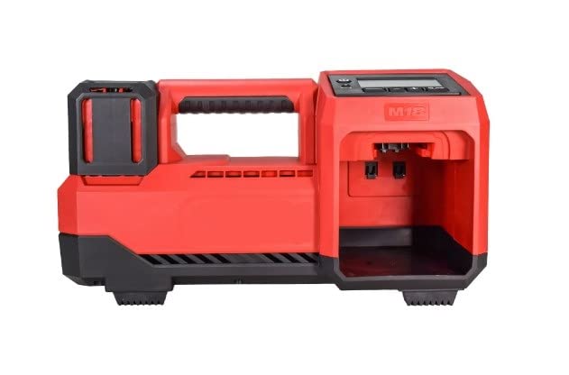 Milwaukee 2848-20 M18 Cordless Inflator Kit with 48-11-1850 5.0Ah Battery & Charger - Perfect for Tires, Air Mattresses, Sports Equipment & Outdoor Inflatable Accessories