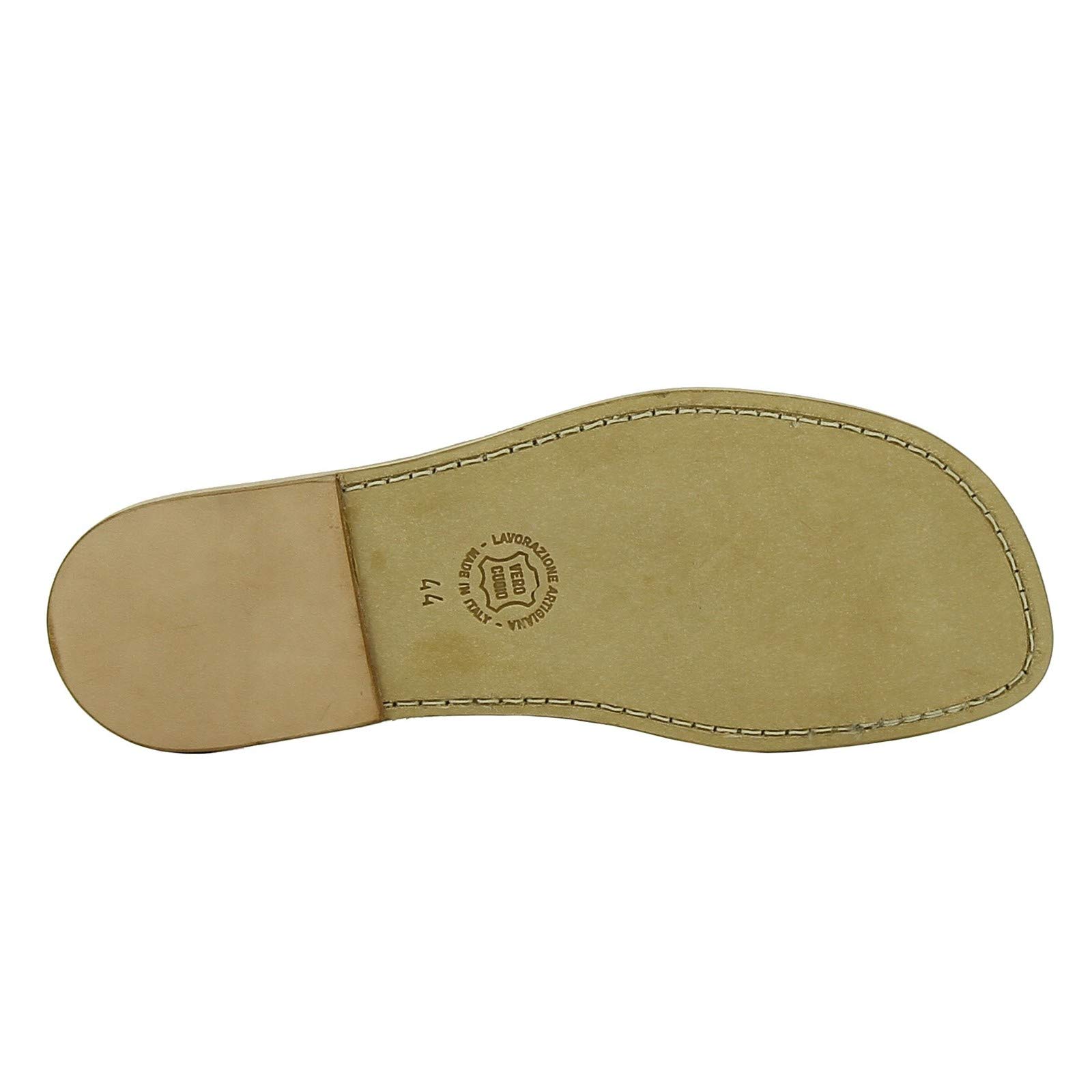 Gianluca Handmade Men's Black Calf Leather Slippers - Premium Thong Sandals for Men - Size [Your Size] - Comfortable House Shoes for Relaxing at Home, Lounging & Casual Wear