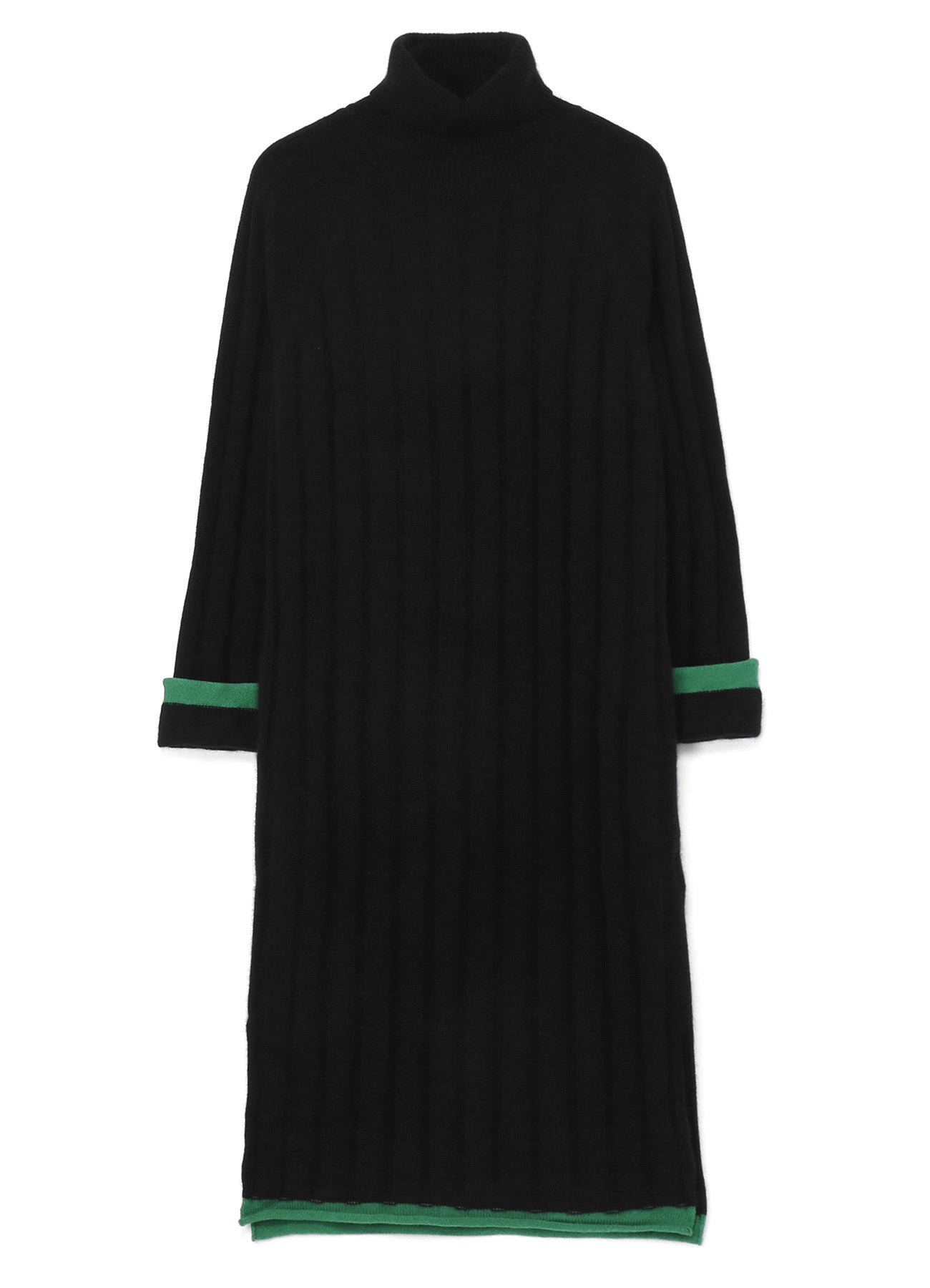 Stylish Color Combination Rib Raglan Dress for Women | Trendy Long Sleeve Casual Outfit for Daily Wear, Date Night & Office