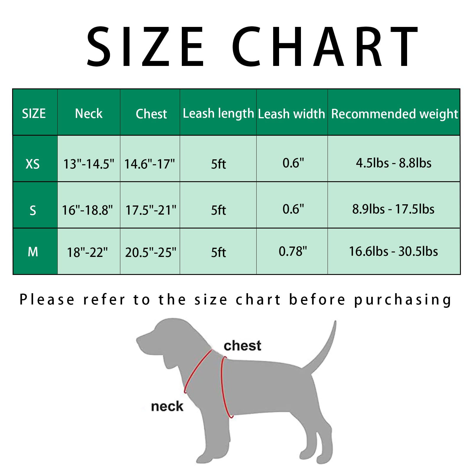 KCUCOP Step-in Dog Harness for Small & Medium Dogs - No-Choke Design, Soft Mesh Padding, Comfortable Walking & Training - Includes Leash (Green, XS) - Perfect for Daily Walks, Hiking & Outdoor Adventures