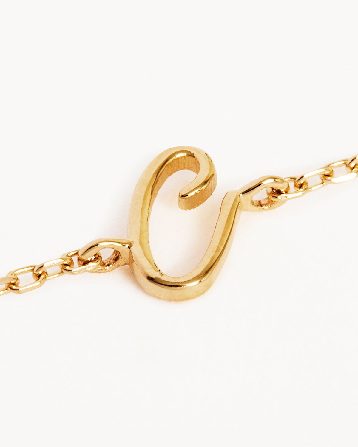 14K Solid Gold Love Letter Bracelet - Dainty & Elegant Jewelry for Women, Perfect Gift for Anniversary, Valentine's Day & Special Occasions