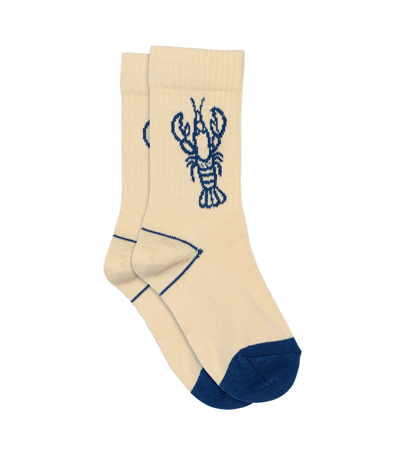 Lauge Lobster Socks by MP Denmark - Fun & Comfortable Novelty Socks for Men & Women - Perfect Gift for Seafood Lovers, Beach Vacations & Coastal Home Decor
