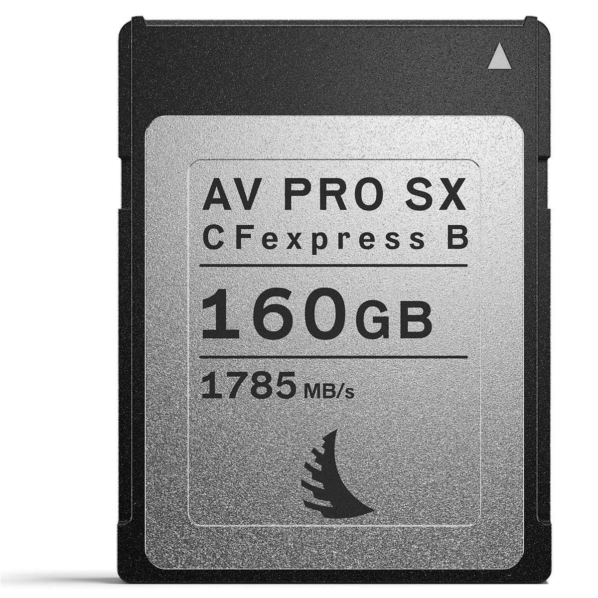 Angelbird 160GB AV PRO CFexpress 2.0 Type B SX Memory Card - High-Speed Performance for 8K Video, Photography & Professional Cameras - Perfect for Canon, Nikon, Sony Mirrorless & Cinema Cameras