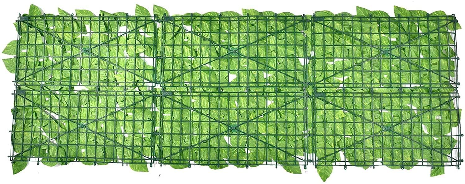 Artificial Leaf Screening for Outdoor & Indoor Party Wedding Decoration - 200x400cm Green Foliage Backdrop | Perfect for Garden Events, Photo Booths & Home Décor