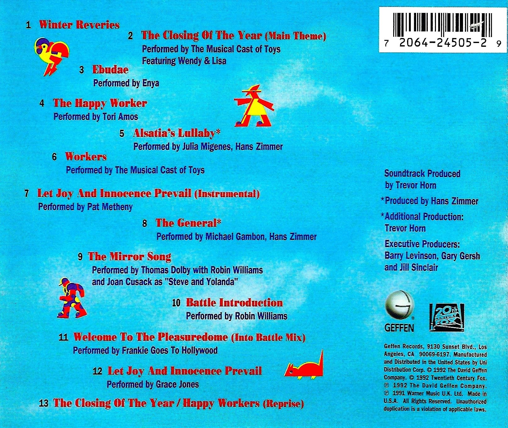 Hans Zimmer Original Motion Picture Soundtrack Music Toys - Perfect for Kids' Playtime, Movie Theme Parties & Collectors' Displays
