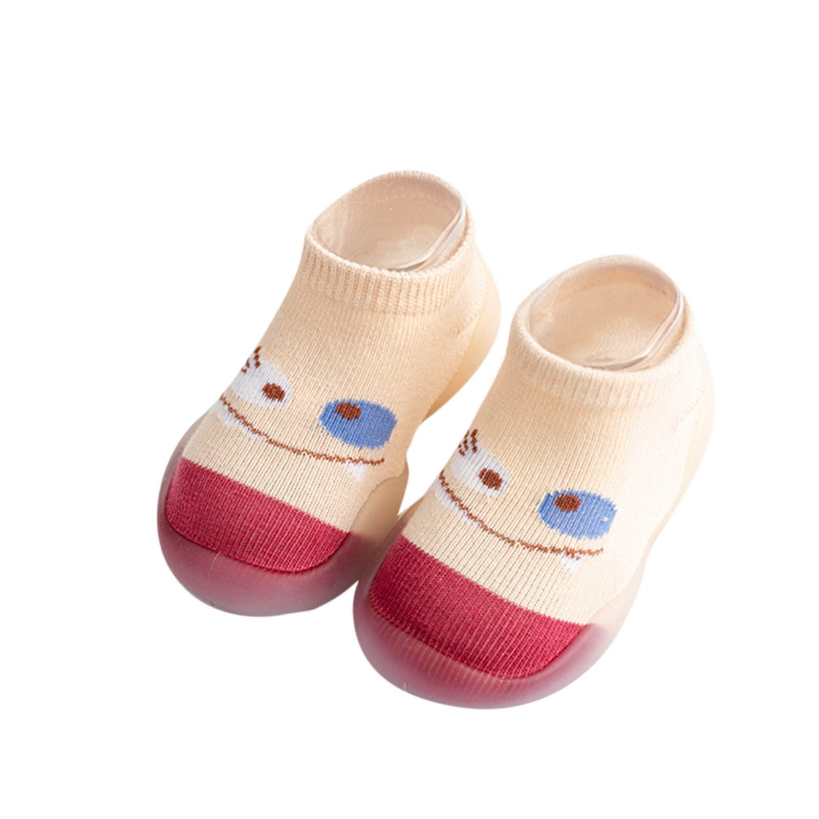 Non-Slip Fleece Baby Socks with Cute Animal Designs - Warm Prewalker Shoes for Infants & Toddlers (Boys & Girls) - Perfect for Indoor Play, Crawling & First Steps