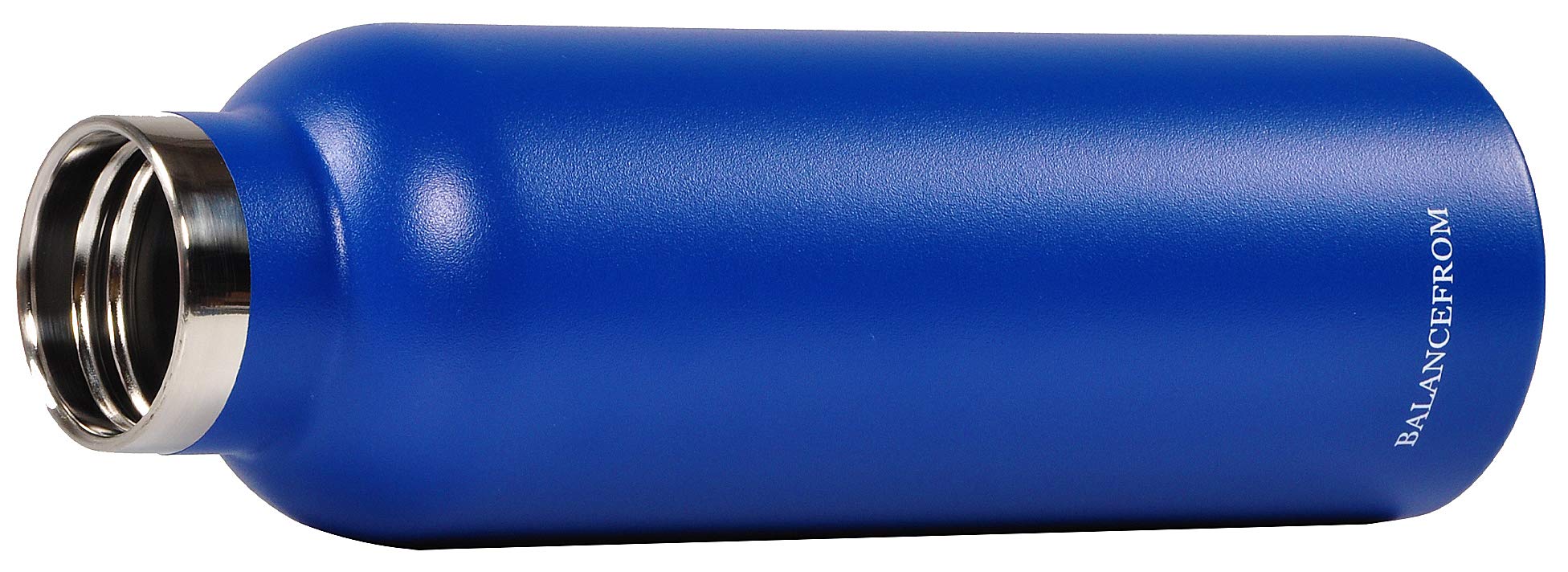 Signature Fitness Double-Wall Vacuum Insulated Stainless Steel Water Bottle - 3 Lids, 20oz/32oz, 12 Colors - Leakproof & Sweatproof for Gym, Hiking, Office & Travel