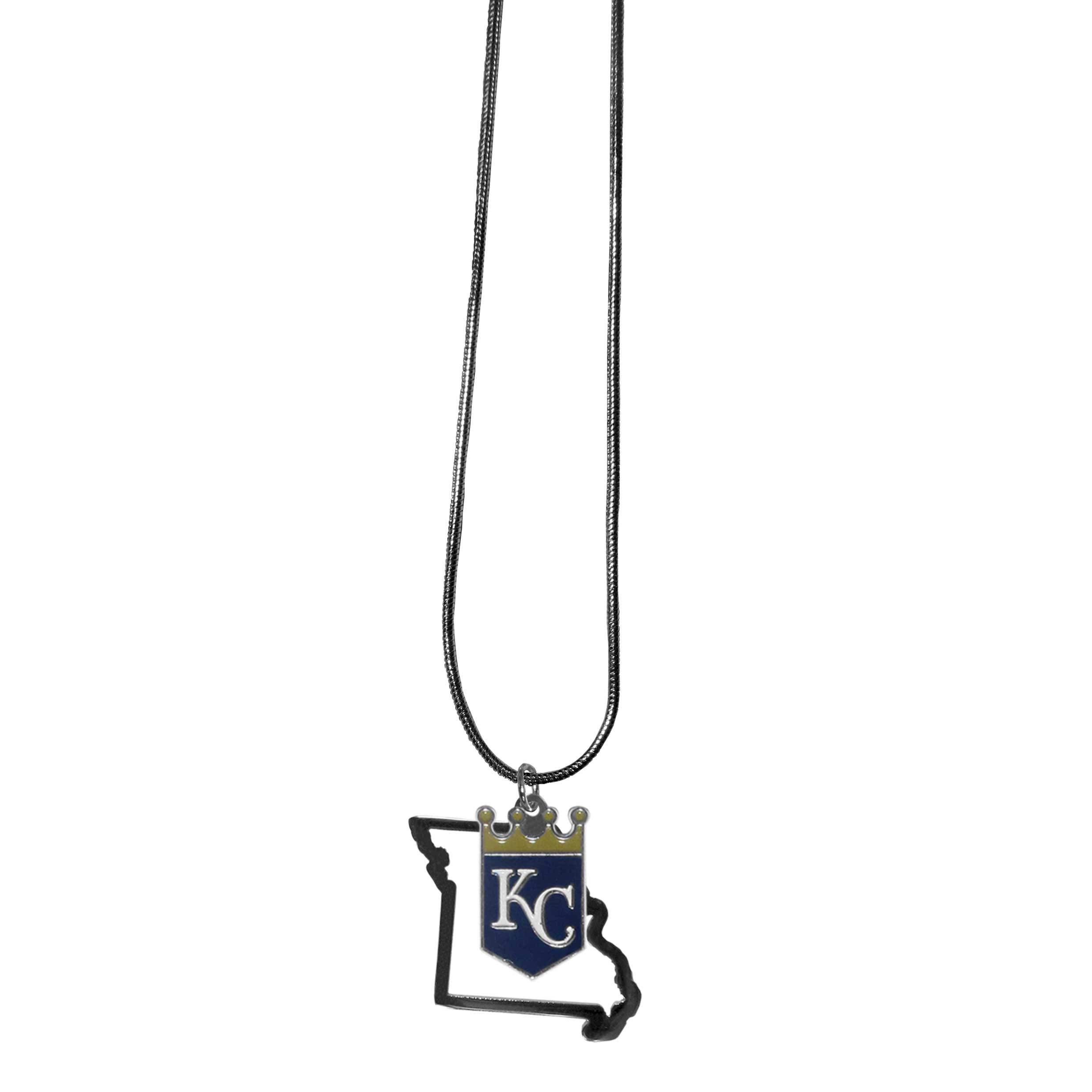 Stylish MLB Women's Necklace Chain with State Shape Charm - Perfect for Baseball Fans, Gifts & Everyday Wear