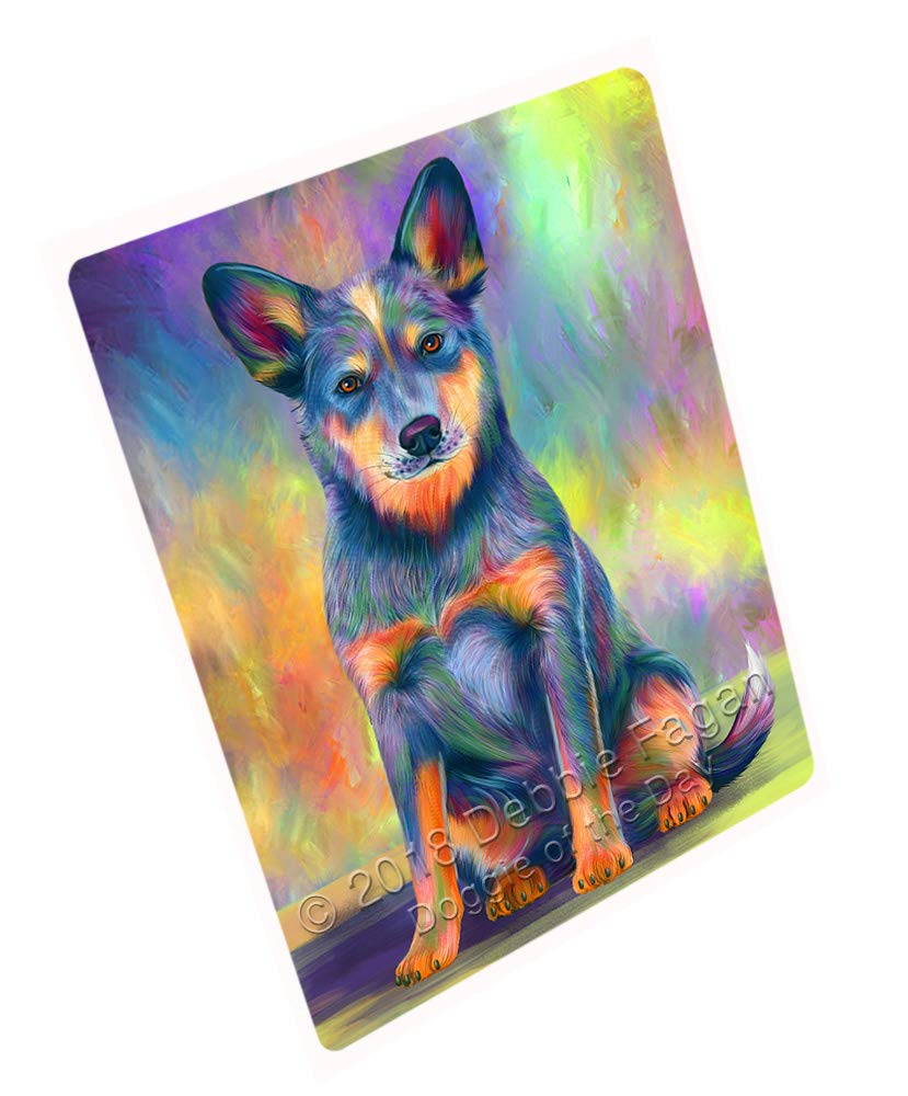 Paradise Wave Blue Heeler Dog Large Refrigerator Magnet & Dishwasher Magnet (18x24 Inch) - Strong Hold Kitchen Decor for Fridge, Freezer, Washer - Perfect for Pet Lovers & Home Organization