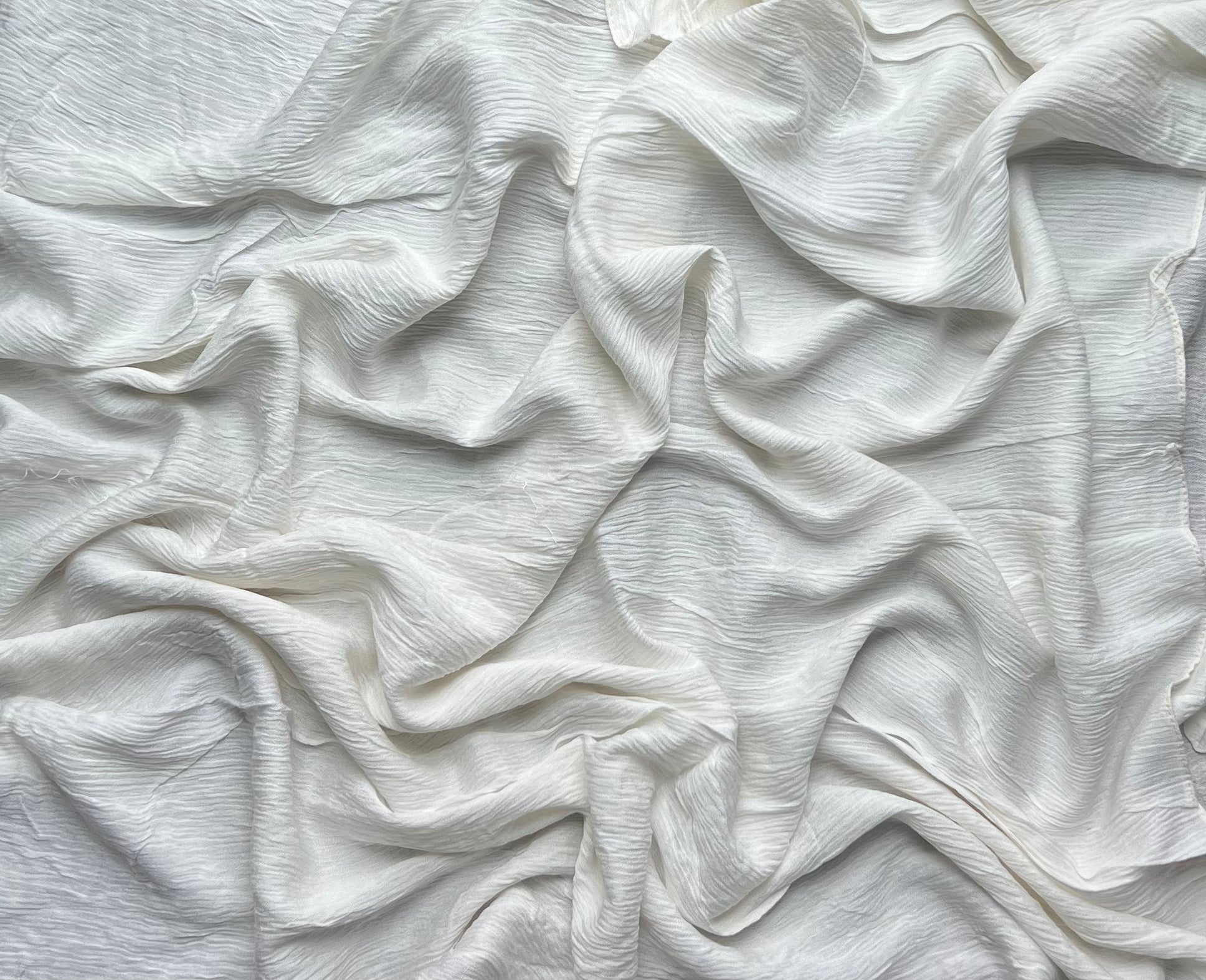 Rayon Hijab Scarf - Pure White Shawl for Women - Perfect for Daily Wear, Prayer, and Special Occasions