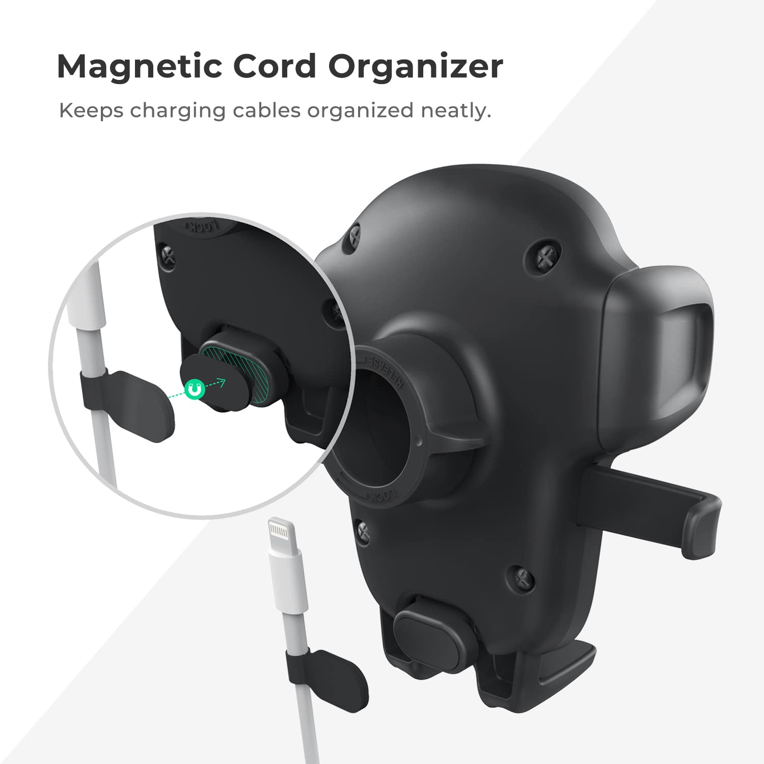 iOttie Easy One Touch 5 Universal Car Phone Mount Holder - Compatible with iPhone, Samsung, Google, Huawei & All Smartphones | Air Vent & Dashboard Mount for Safe Driving & Hands-Free Navigation