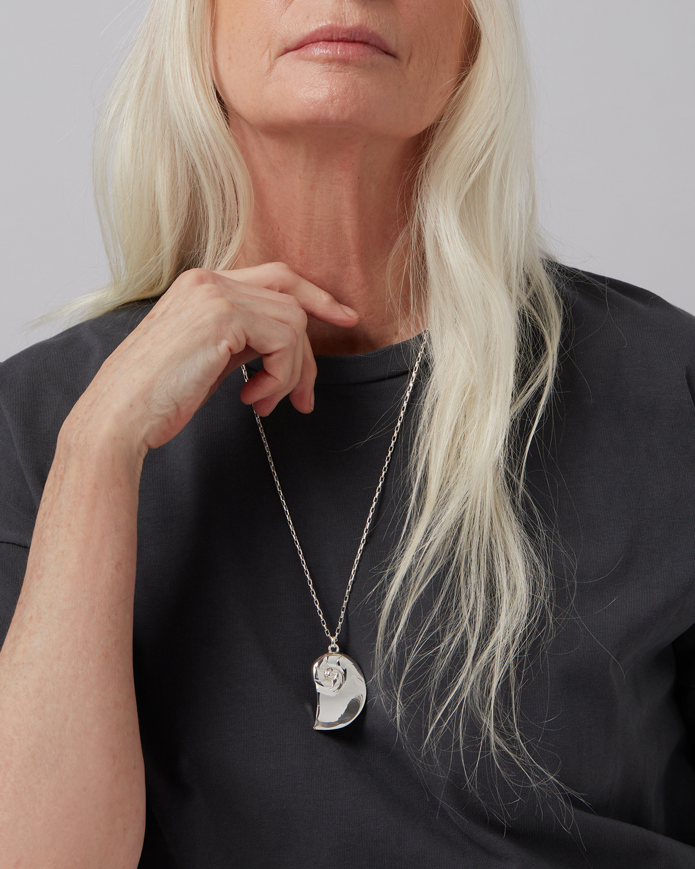 Dylan Pendant Necklace for Women - Sterling Silver Minimalist Jewelry Gift for Her - Perfect for Everyday Wear & Special Occasions