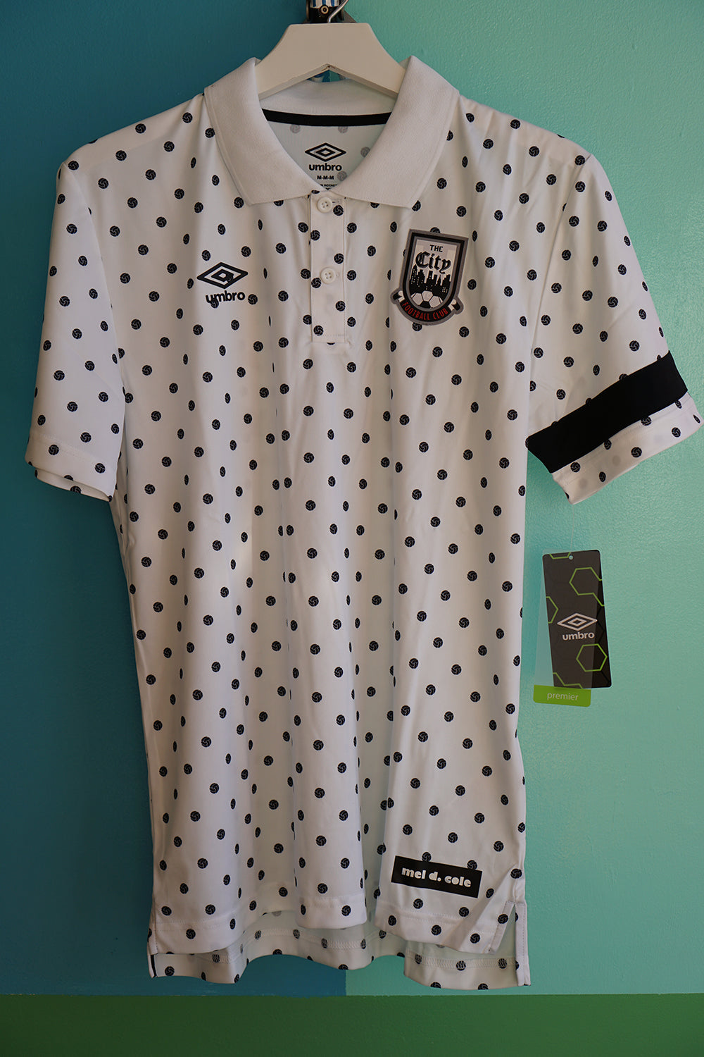 UMBRO x Mel D. Cole The City FC Jersey - Official Football Soccer Jersey for Men - Perfect for Matches, Training & Fan Wear
