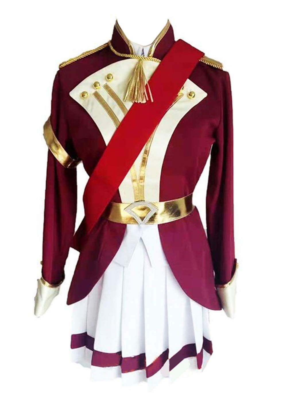 Revue Starlight Kaoruko Hanayagi Cosplay Costume Full Set - Anime Stage Play Outfit for Halloween, Conventions & Theatrical Performances