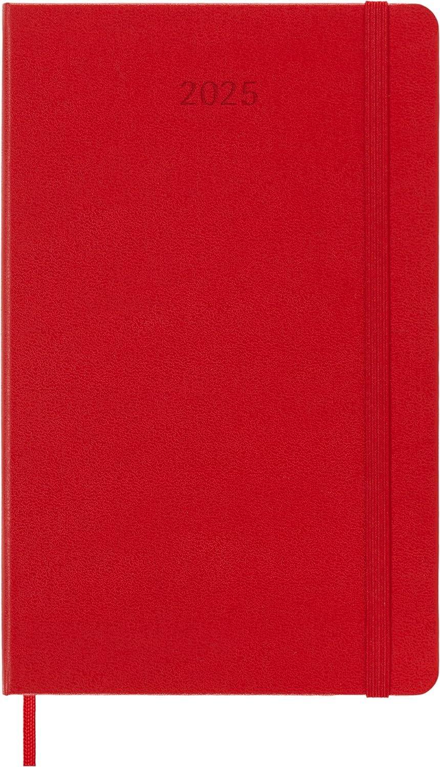 Moleskine Classic 2025 Weekly Planner - 12 Month Hard Cover Large (5