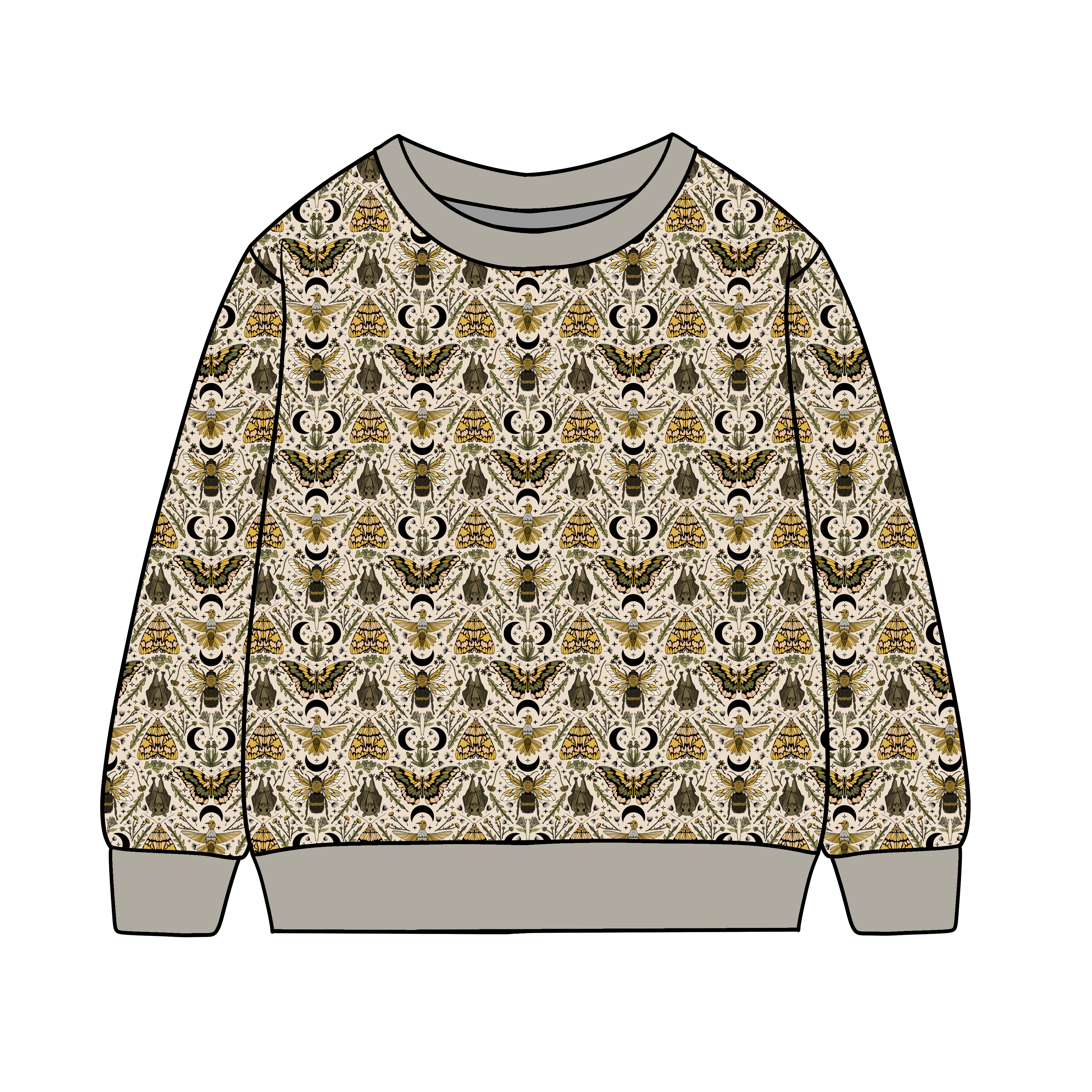 Pollinators Adult Sweatshirt - Eco-Friendly Beekeeper Gift, Nature Lover Apparel for Gardeners & Environmentalists | Perfect for Outdoor Activities, Beekeeping & Casual Wear