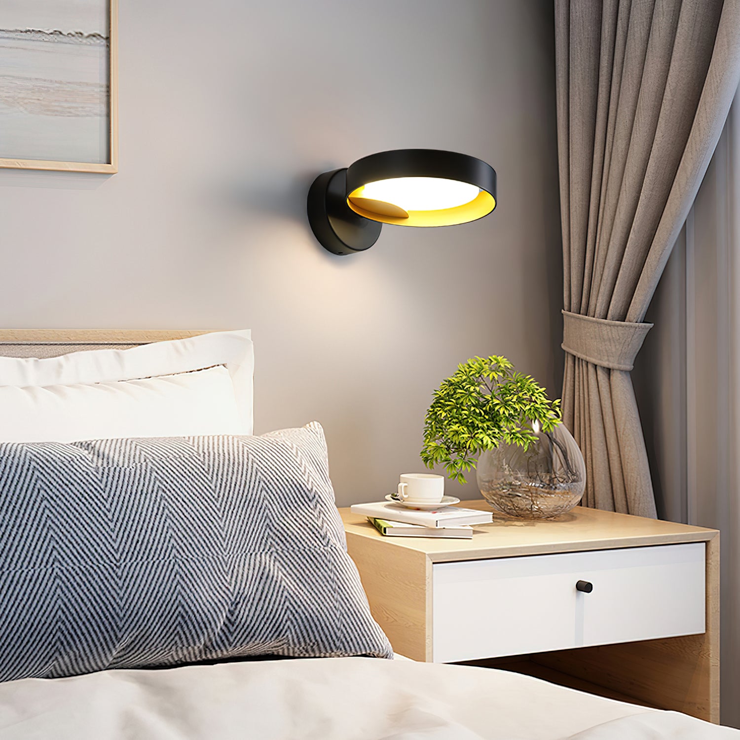 Modern LED Spotlight Wall Light - Adjustable Indoor/Outdoor Lighting for Home, Garden, and Patio - Perfect for Accent, Task, and Decorative Lighting