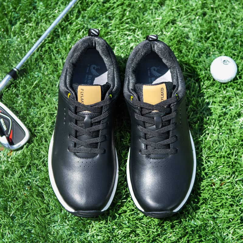 Waterproof Spikeless Golf Shoes for Men - Lightweight Comfortable Training Sneakers for Golf Course & Outdoor Sports