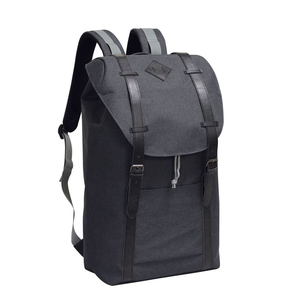Preferred Nation Travel Well Hammer Backpack - Durable & Stylish Charcoal Backpack for Men & Women | Perfect for Hiking, Commuting & Travel
