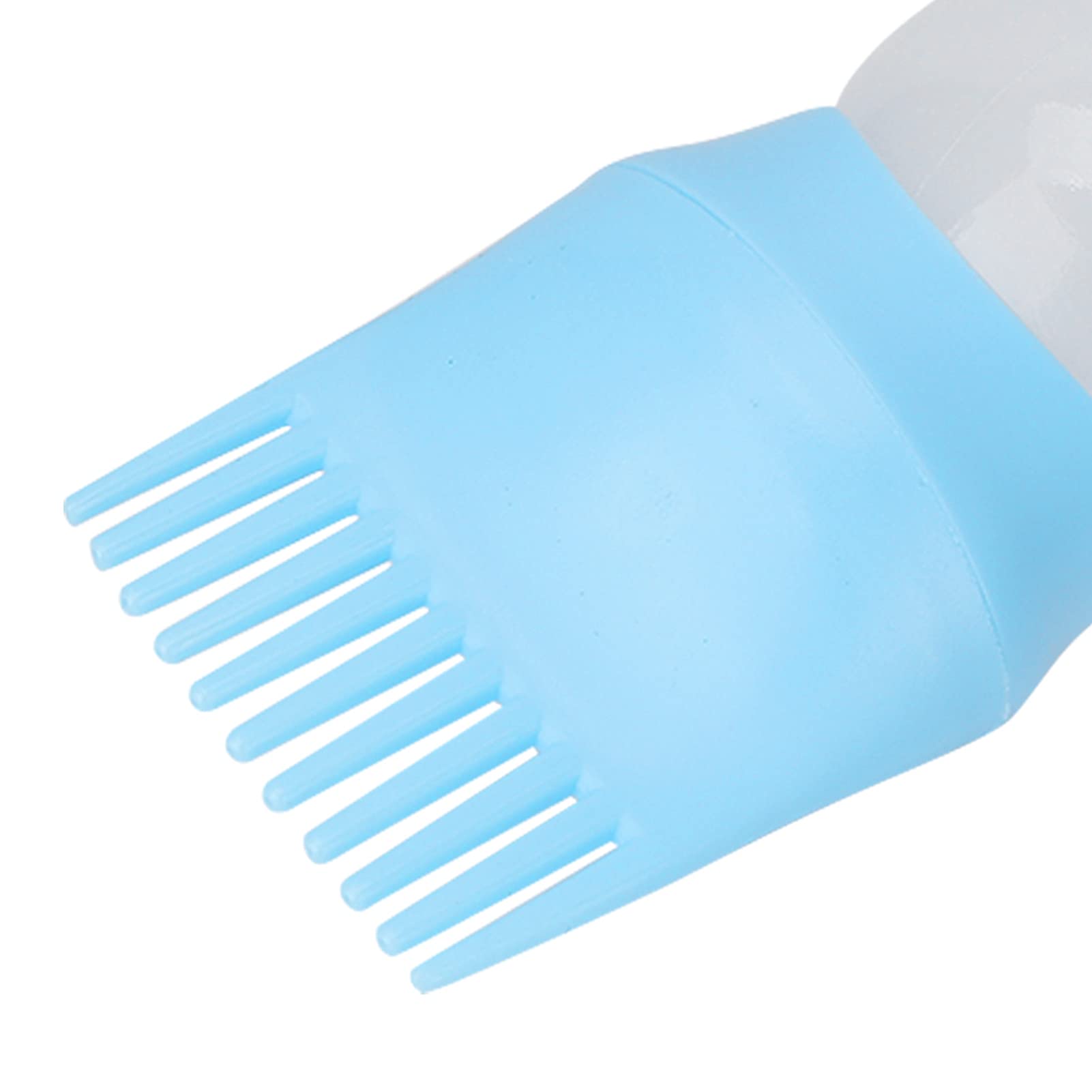 Professional Hair Color Applicator Bottle - Refillable Squeeze Bottle with Tooth Comb Cover for Hair Dye, Shampoo & Conditioner | Perfect for Salon Styling & At-Home Hair Care