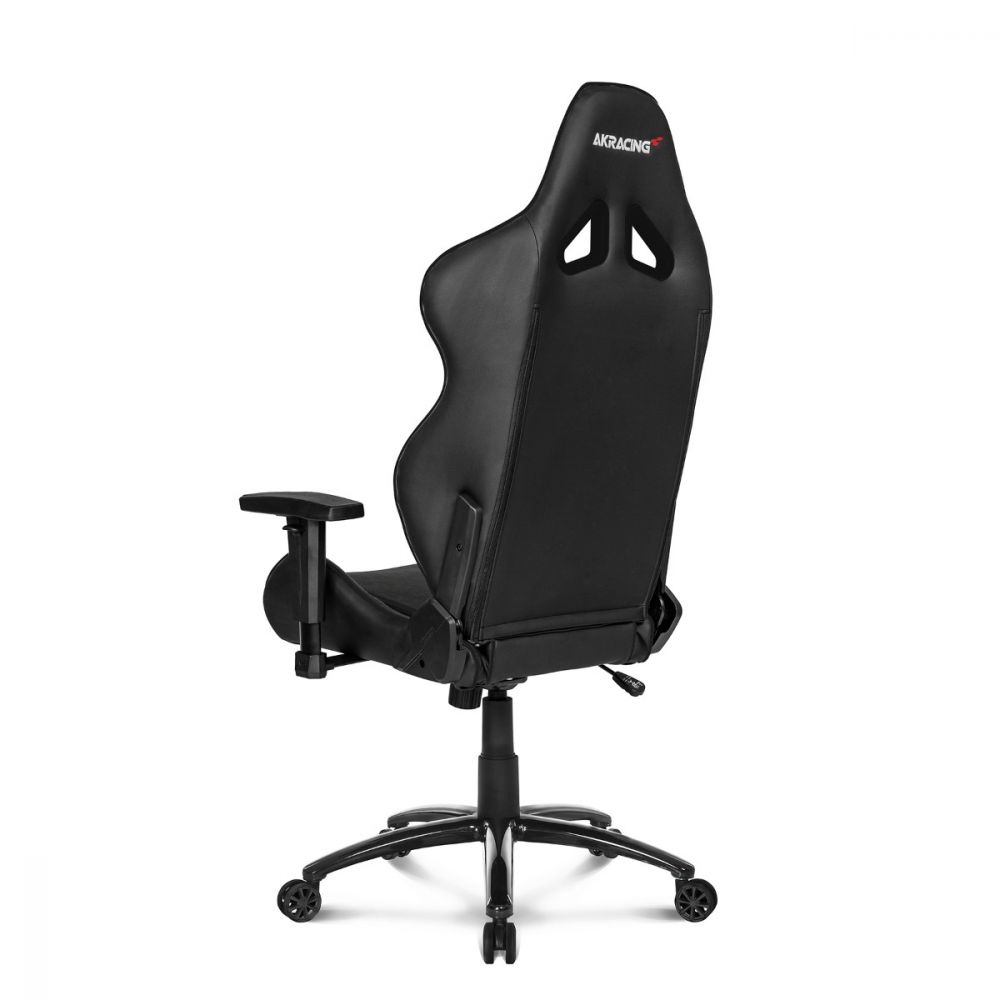 AKRacing Overture Ergonomic Gaming Chair - Black - High Back Racing Style PC Gaming Chair with Adjustable Lumbar Support & Headrest - Perfect for Esports, Office & Home Gaming Setup