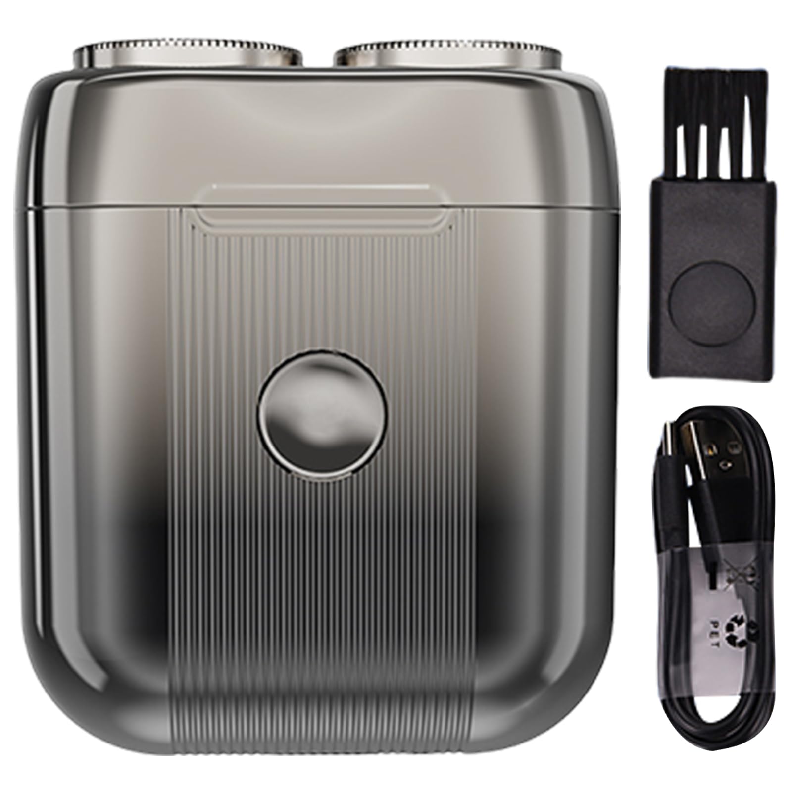 Rechargeable Cordless Electric Beard Trimmer for Men - Portable Travel Shaver with Precision Trimming - Perfect for Home, Office, and On-the-Go Grooming