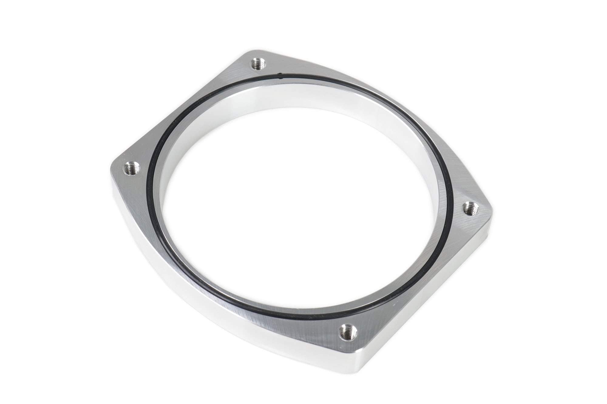 ICON Throttle Body Aluminum Weld Flange 102mm (4 Bolt LS Pattern) 10 14019 - High Performance Upgrade for LS Engines - Perfect for Racing, Street Performance & Engine Builds