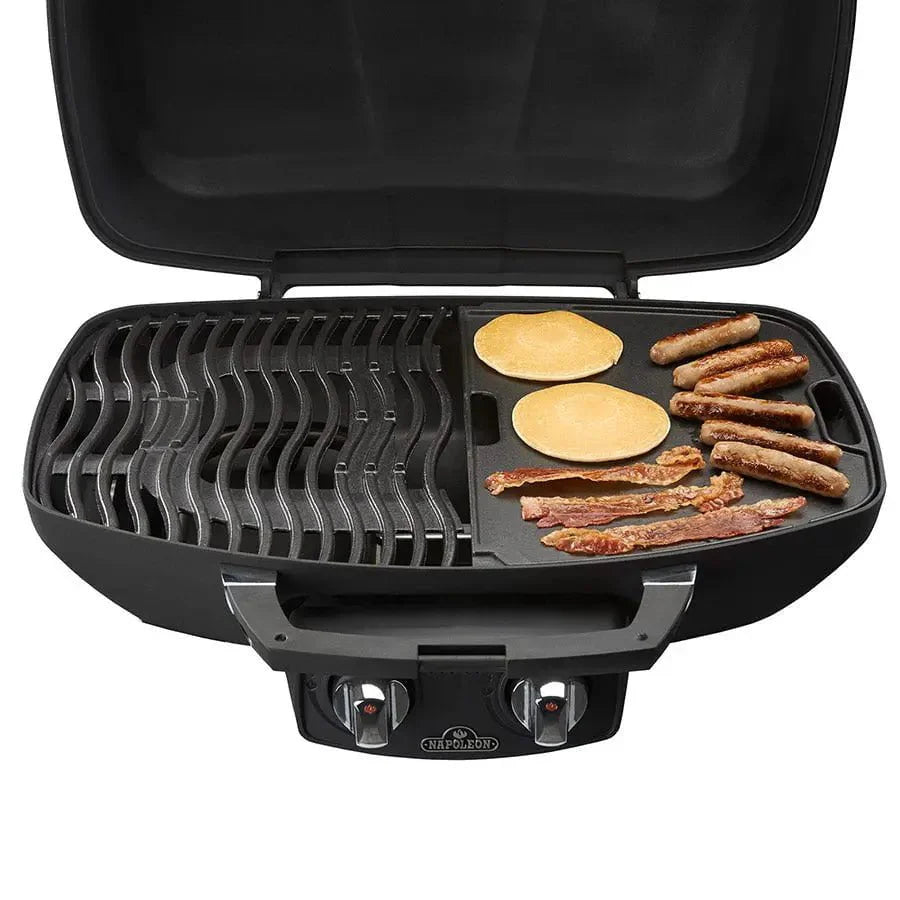 Napoleon Grills Reversible Cast Iron Griddle for TQ285 & PRO285 - Heavy Duty BBQ Grill Accessory for Outdoor Cooking, Camping & Backyard Parties