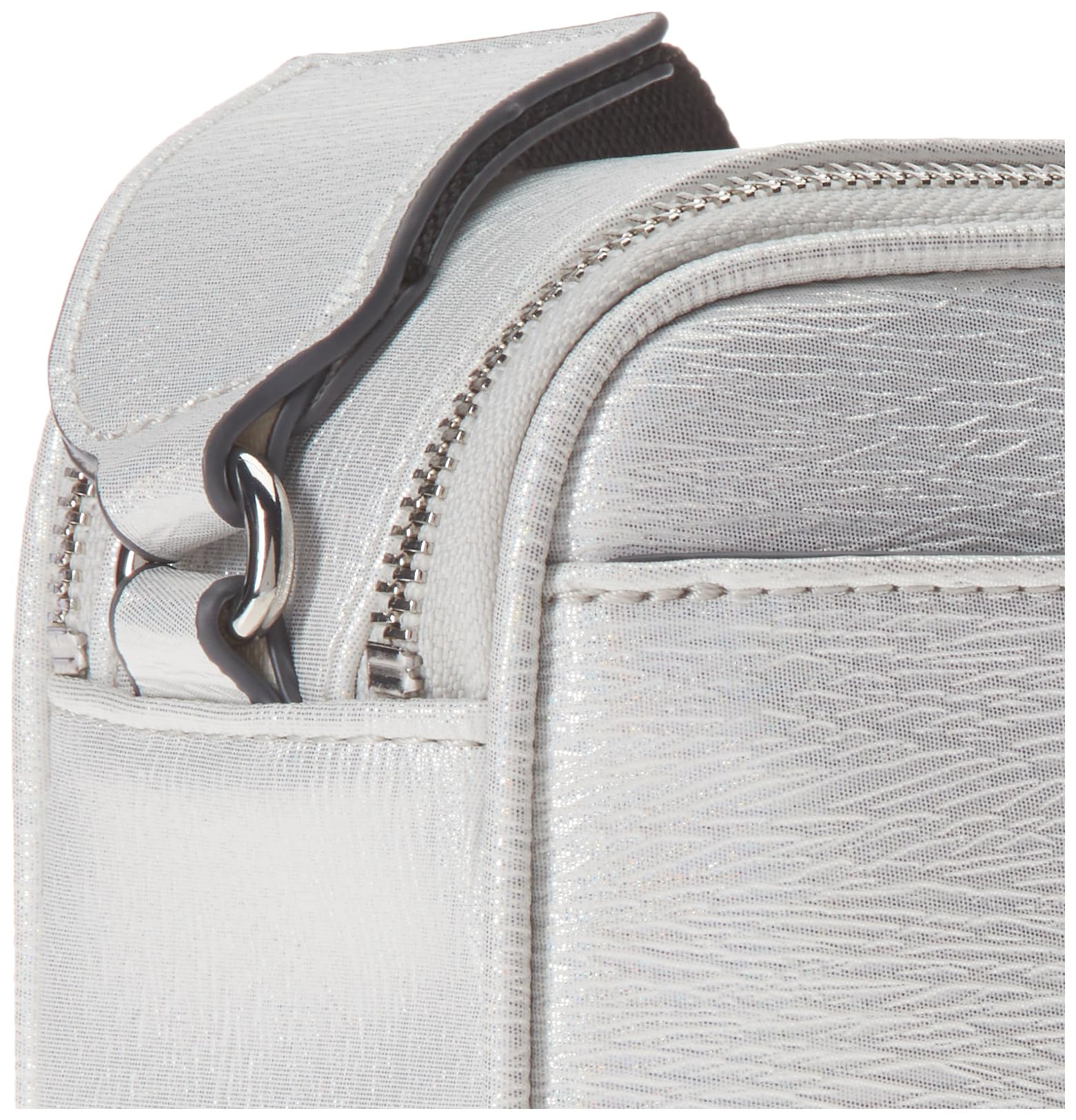 Karl Lagerfeld Paris Maybelle Crossbody Bag - Elegant Pearl & Silver Designer Purse for Women | Perfect for Evening Parties, Date Nights & Special Occasions
