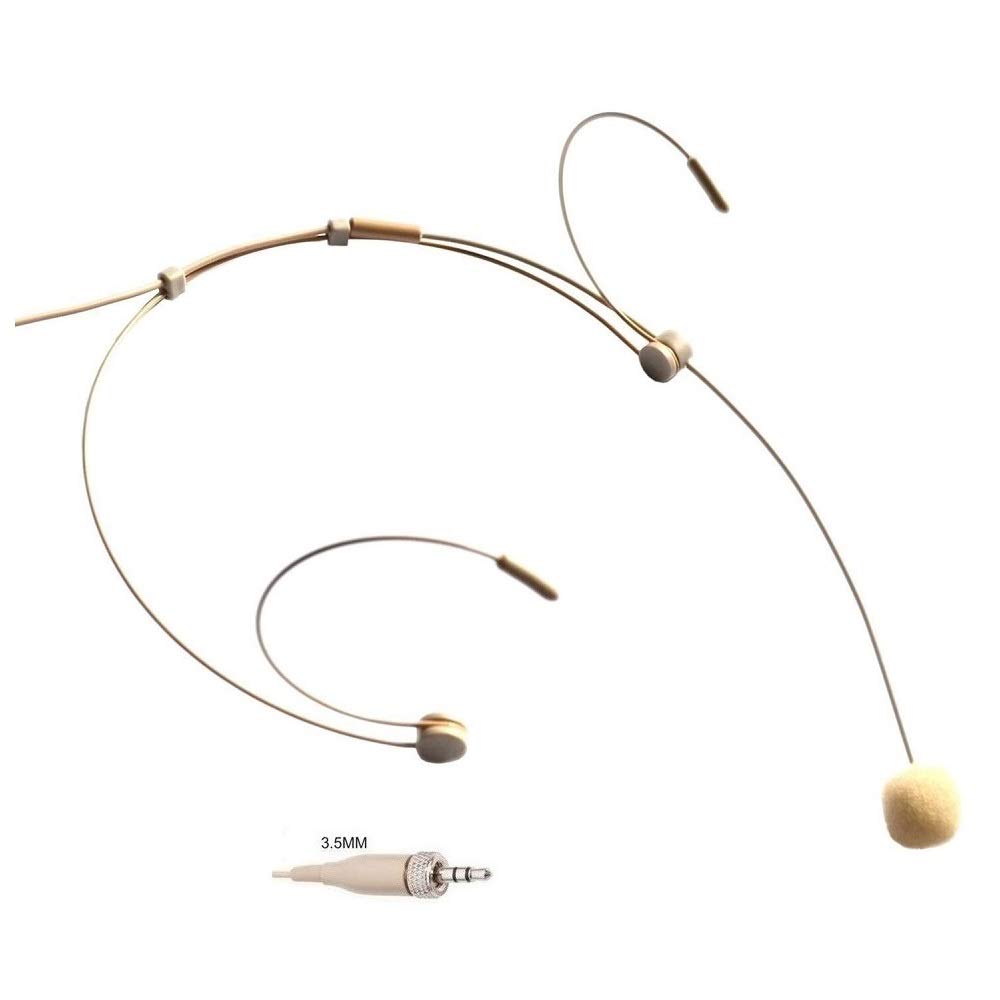 Professional Nude Headset Microphone for Sennheiser Wireless Systems (EW100/300/500, G2/G3, SK1093/SK20) - BL-HS32 Headworn Mic - Ideal for Live Performances, Broadcasting & Public Speaking