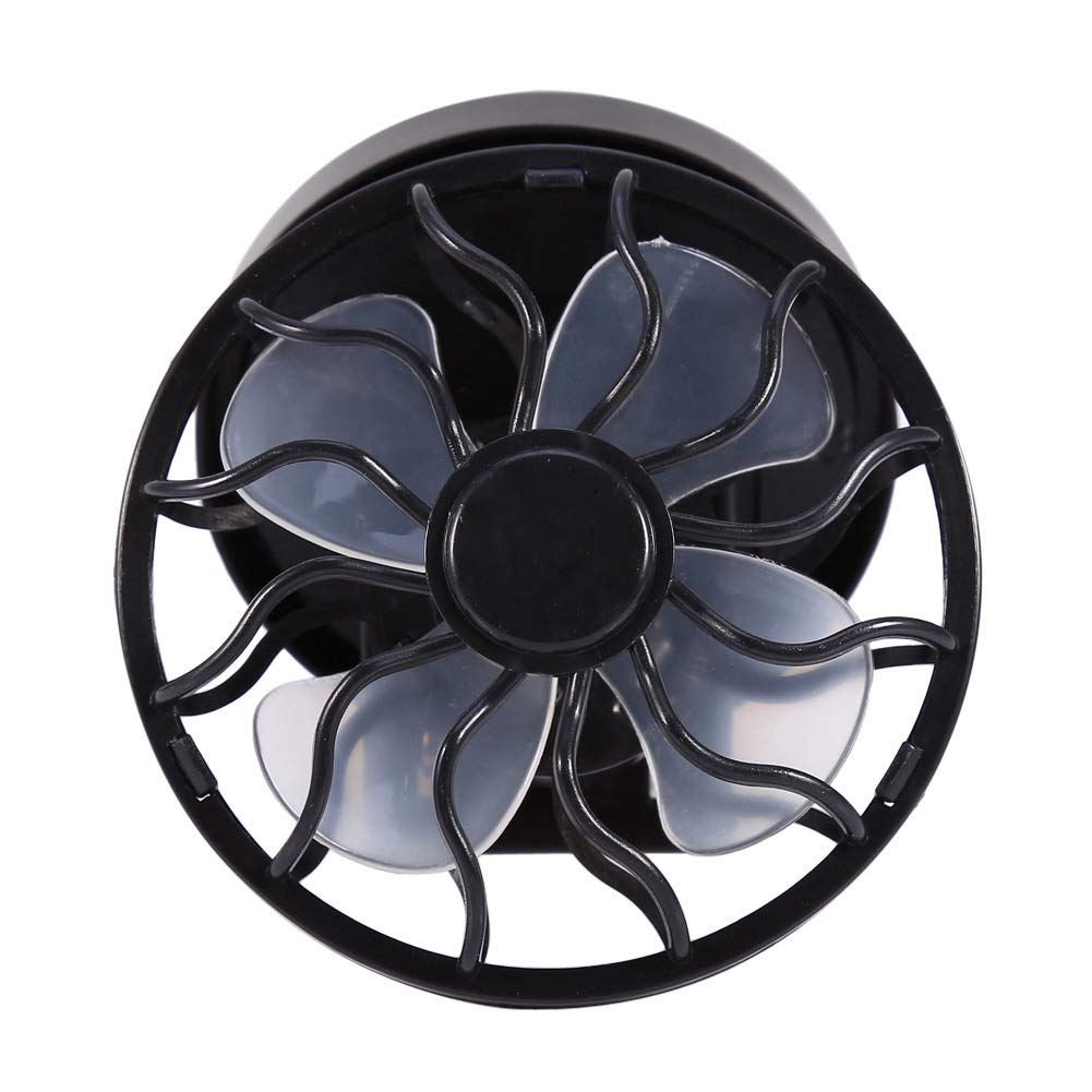 Solar Powered Clip Fan - Portable Mini Fan with USB & Solar Charging for Home, Office, Camping, Hiking, Travel - Stay Cool Anywhere with This Rechargeable Cooling Fan for Outdoor Activities & Indoor Use