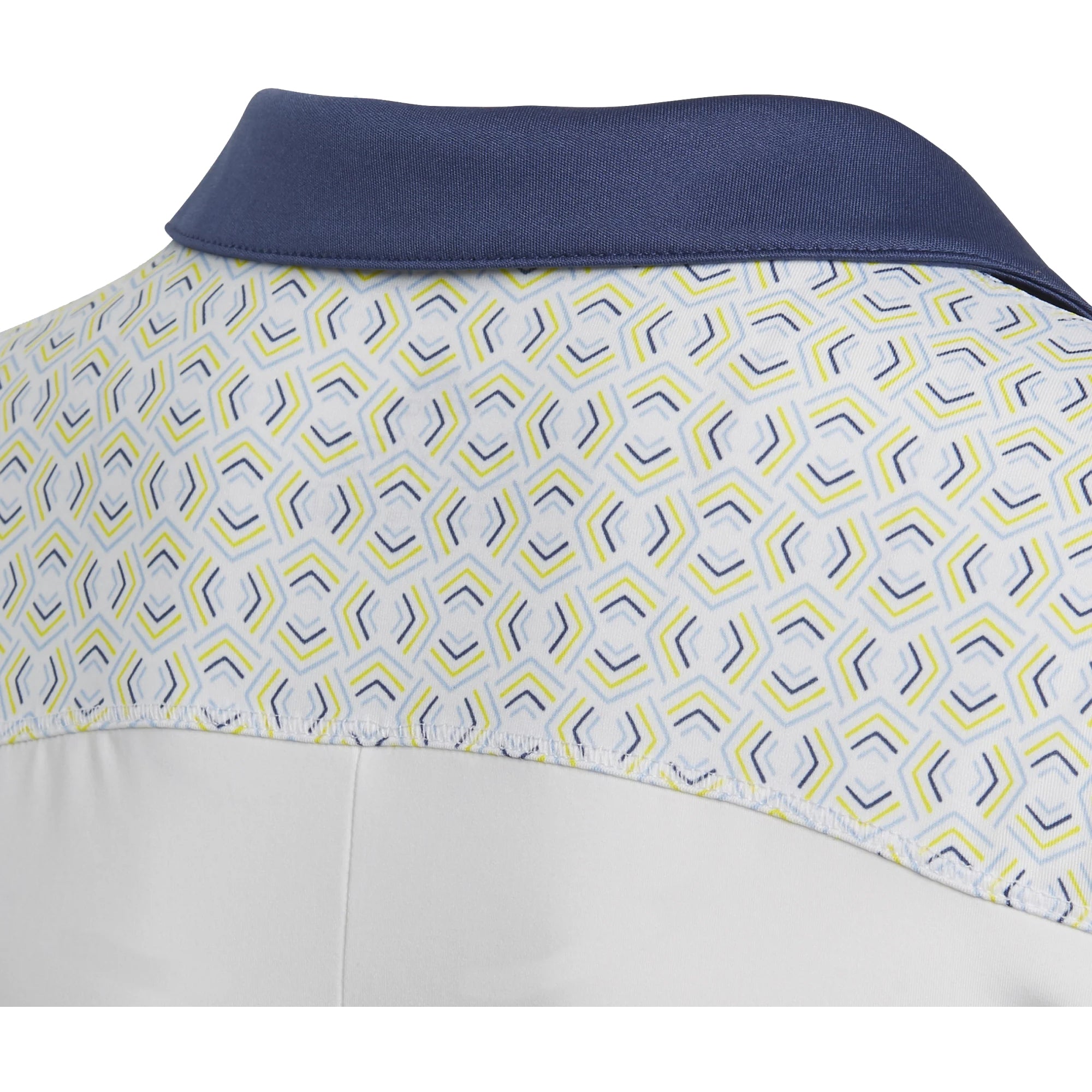 Adidas Girls' Printed Colorblock Sleeveless Golf Polo Shirt - Breathable & Stylish for Junior Golfers & Summer Sports