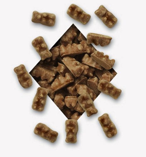 Koppers Milk Chocolate Gummy Bears - 8 Pound Bulk Tub - Delicious Candy for Parties, Snacks & Gift Giving