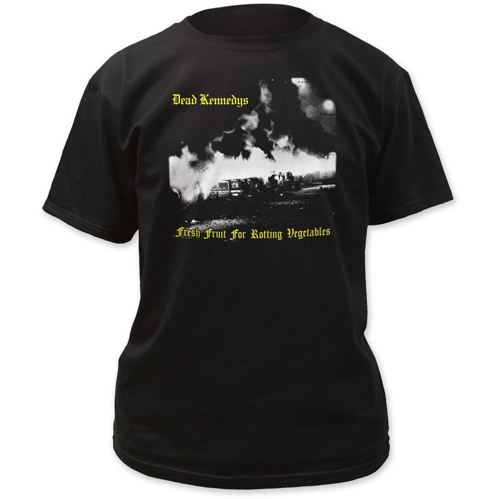 Dead Kennedys Fresh Fruit for Rotting Vegetables Graphic Print Men's Cotton T-Shirt | Punk Rock Band Tee for Concerts & Casual Wear