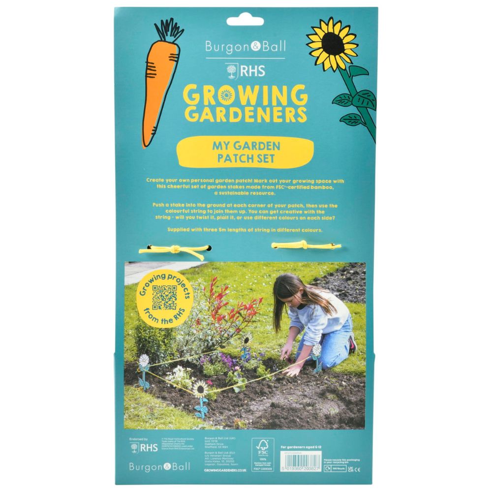 Burgon & Ball Premium Flower Garden Set - Gardening Tools for Planting, Pruning & Weeding - Perfect for Home Gardeners, Beginners & Enthusiasts - Ideal for Backyard, Patio & Indoor Plants