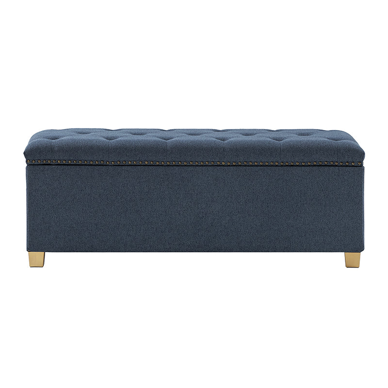 Versatile Minimalist Storage Bench with Removable Fabric Cover - Modern Entryway, Bedroom & Living Room Organizer - Perfect for Shoes, Blankets & Home Decor Storage