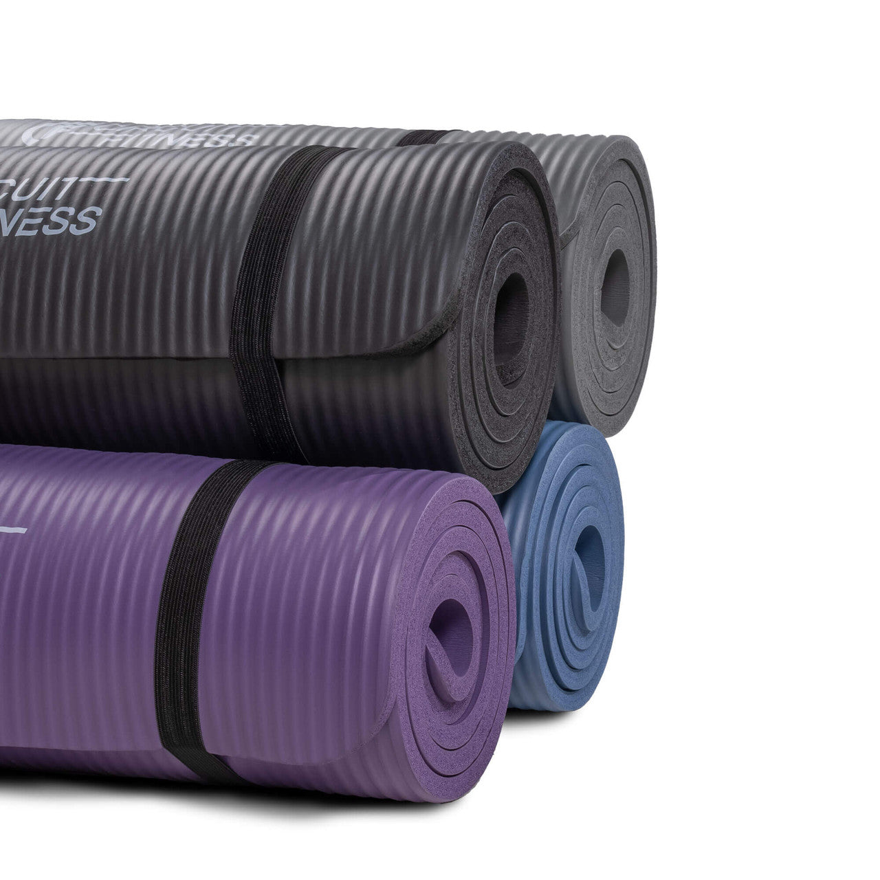 Premium 12mm Thick Exercise Mat - Non-Slip Yoga & Fitness Mat for Home Workouts, Gym, Pilates - Multiple Colors Available for Comfort & Style