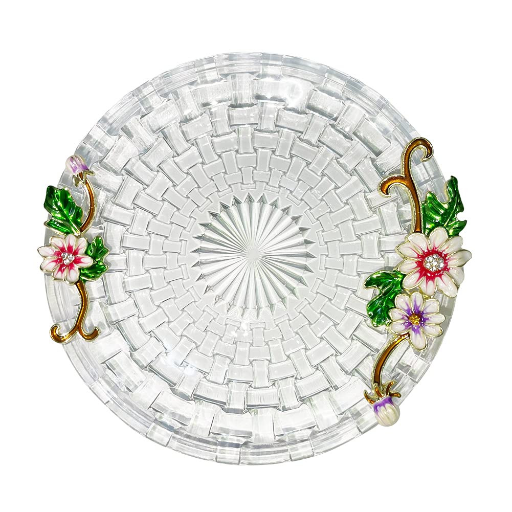 Daisy Snack Plates & Tea Party Cups - 12-Piece Appetizer Set for Desserts, Finger Foods, and Afternoon Tea - Perfect for Bridal Showers, Baby Showers, and Garden Parties