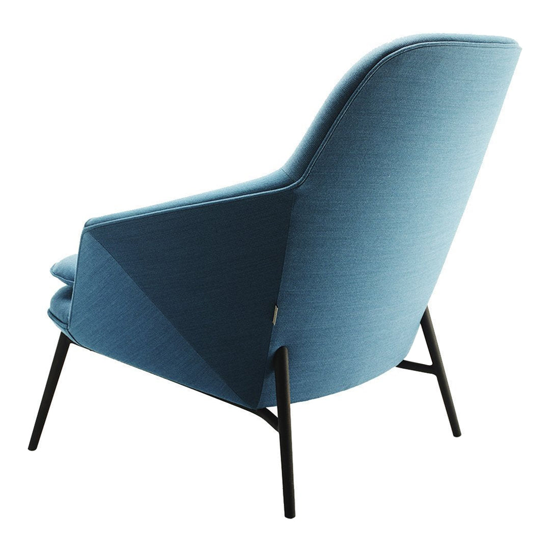 365 North Hug Chair by Wendelbo - Modern Lounge Chair for Living Room, Bedroom, or Office - Comfortable & Stylish Scandinavian Design for Relaxing and Reading