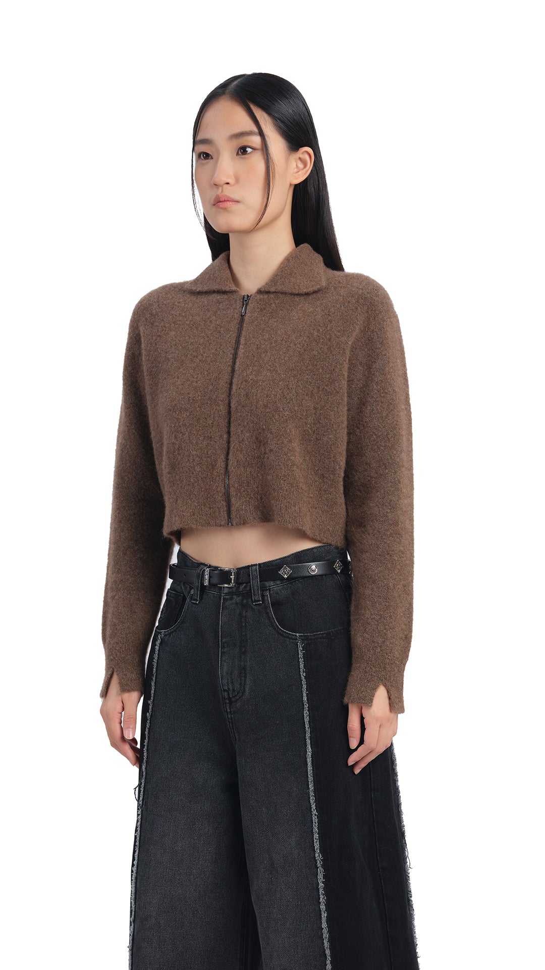 Yak Zip Up Cardigan - Soft & Warm Fleece Pullover for Men & Women | Perfect for Outdoor Hiking, Camping & Casual Wear