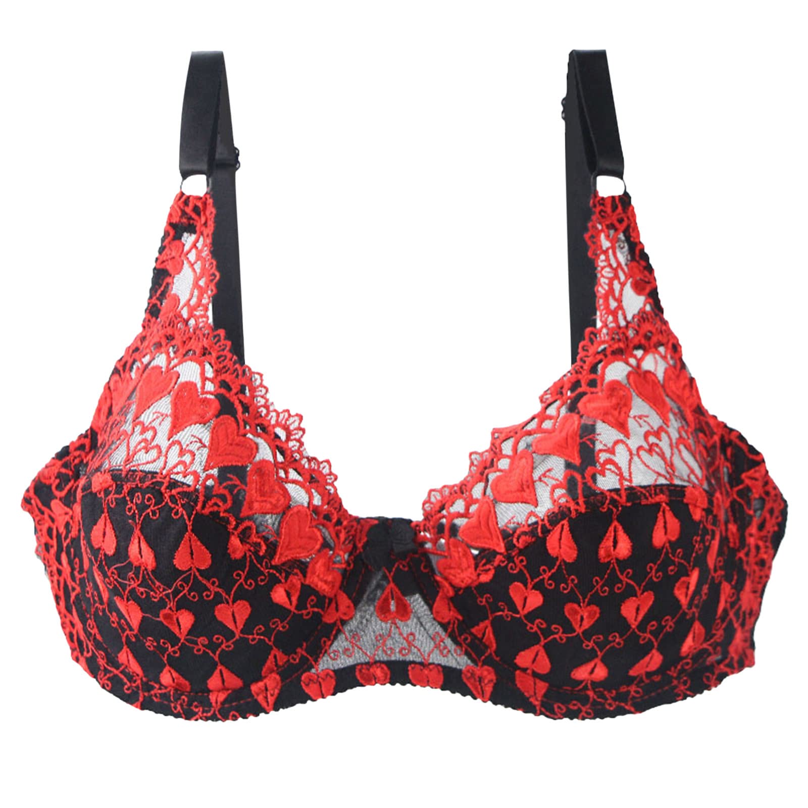 Sexy Lace Bralette for Women - Plus Size Comfortable Underwire Bra with Light Support for Sports & Everyday Wear | Perfect for Yoga, Gym & Casual Outfits