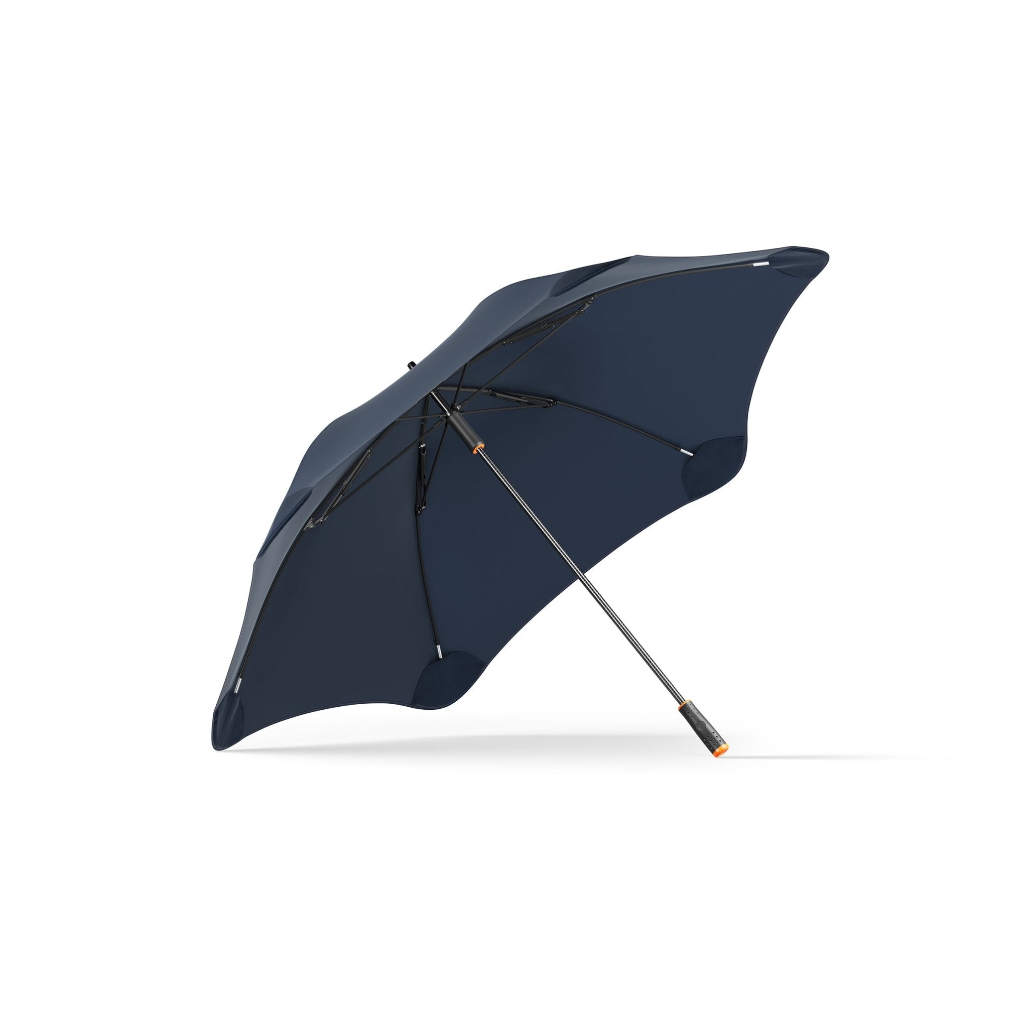 BLUNT Sport Umbrella - Windproof, UV Protection, Durable Golf Umbrella for Men & Women - Navy/Orange - Perfect for Golf, Beach, Hiking & Outdoor Activities
