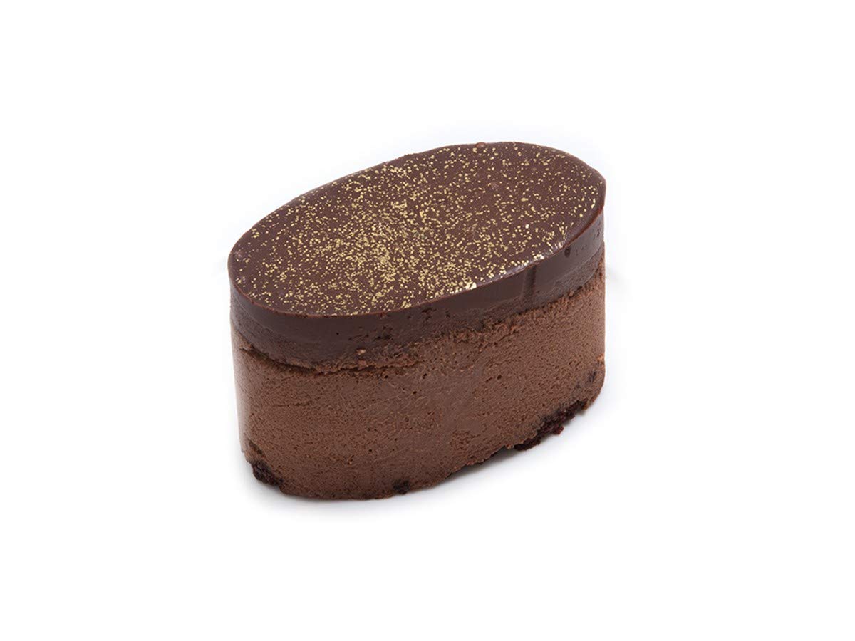 Delicious Davids Cookies Chocolate Marquise Cake - 6.5 Oz (Pack of 24) | Gourmet Dessert for Parties, Gifts & Holiday Celebrations