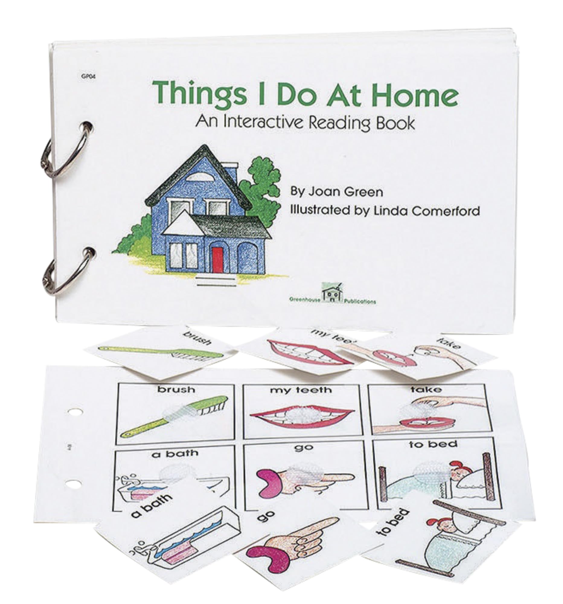 Things I Do at Home Interactive Reading Book for Kids - Fun Learning Activities & Daily Routine Storybook for Toddlers, Preschool Education, Homeschooling and Family Bonding Time