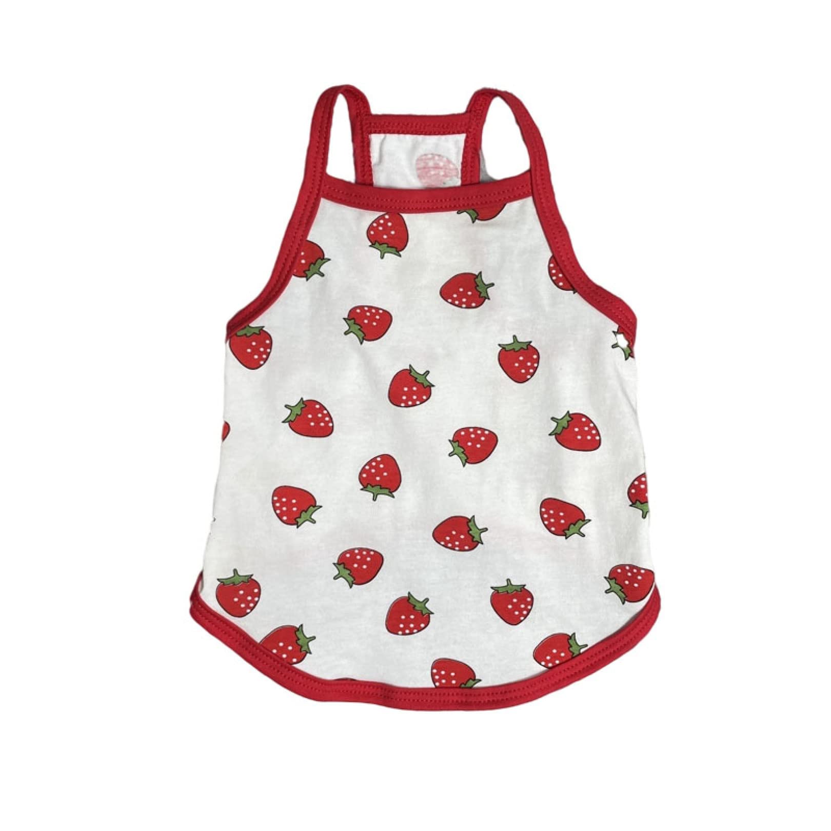 Breathable Summer Dog Vest for Small & Medium Dogs - Cute Print Puppy Apparel | Comfortable Pet Clothes for Cats & Dogs | Perfect for Outdoor Walks & Beach Trips