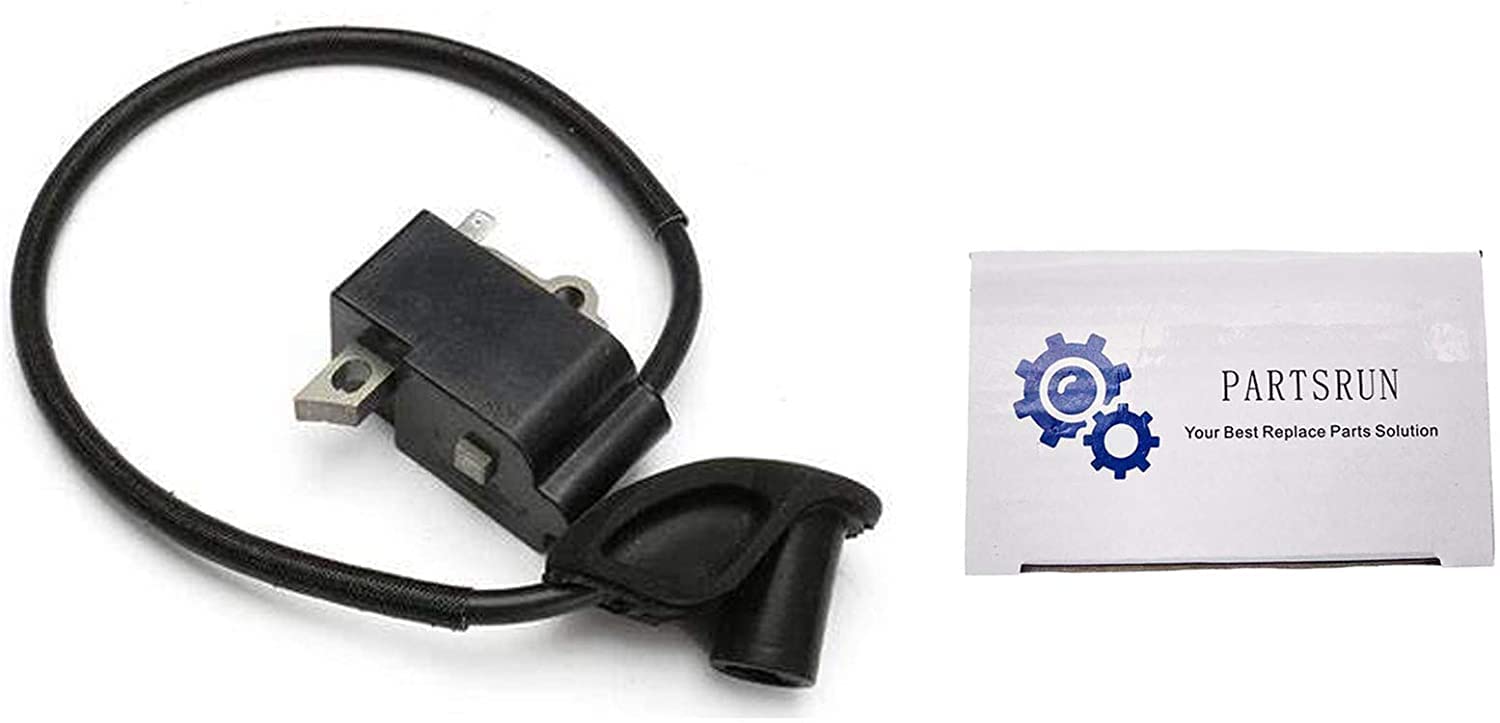 PARTSRUN 4134-400-1301 Ignition Coil Compatible with STIHL Trimmer Models FS120 FS120R FS200 FS200R FS250 FS300 FS350 FR350 - Replacement Part ZF-IG-A00163 for Lawn Maintenance and Landscaping