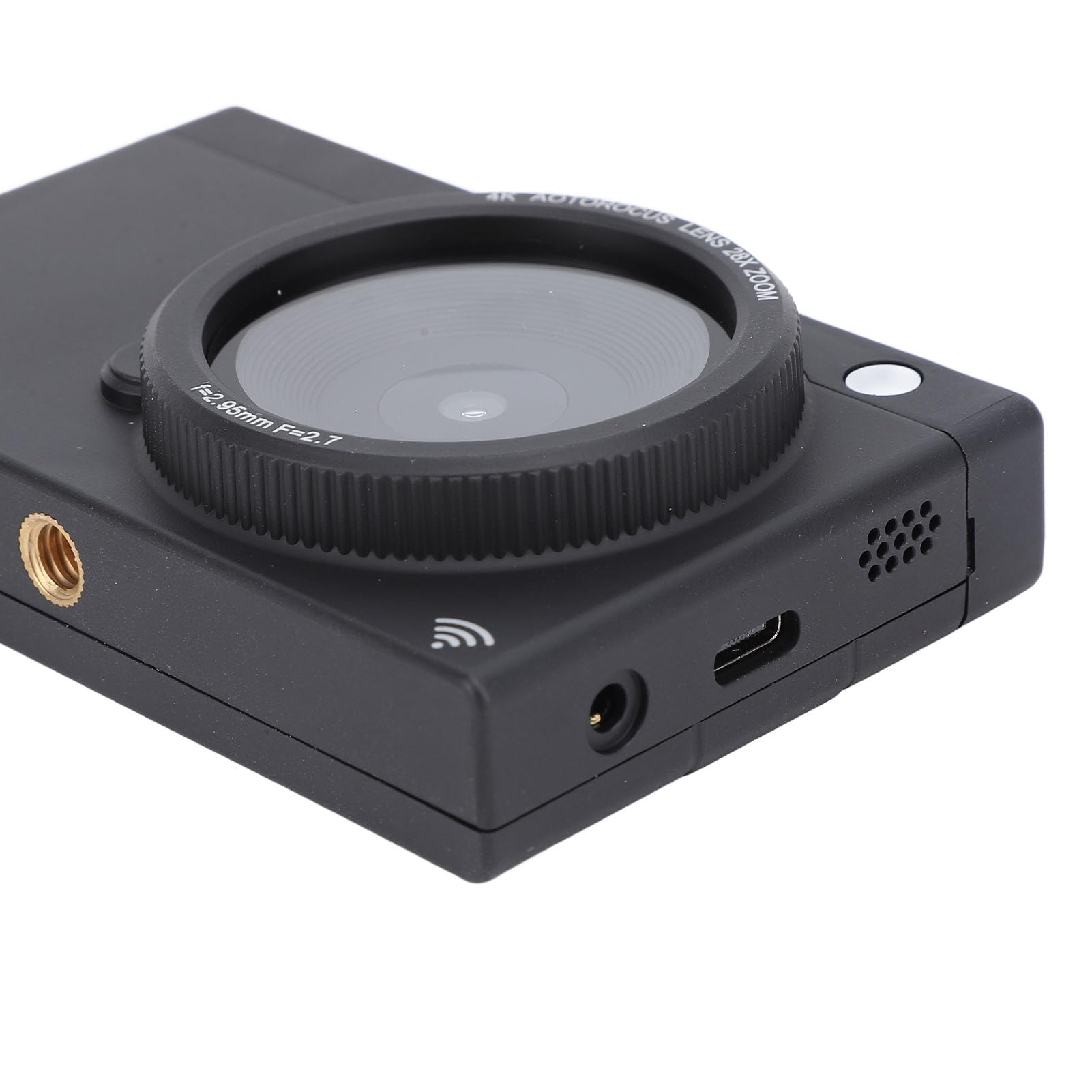 4K 64MP Vlogging Camera with 28X Zoom - Compact Travel Camera for Photography & Video