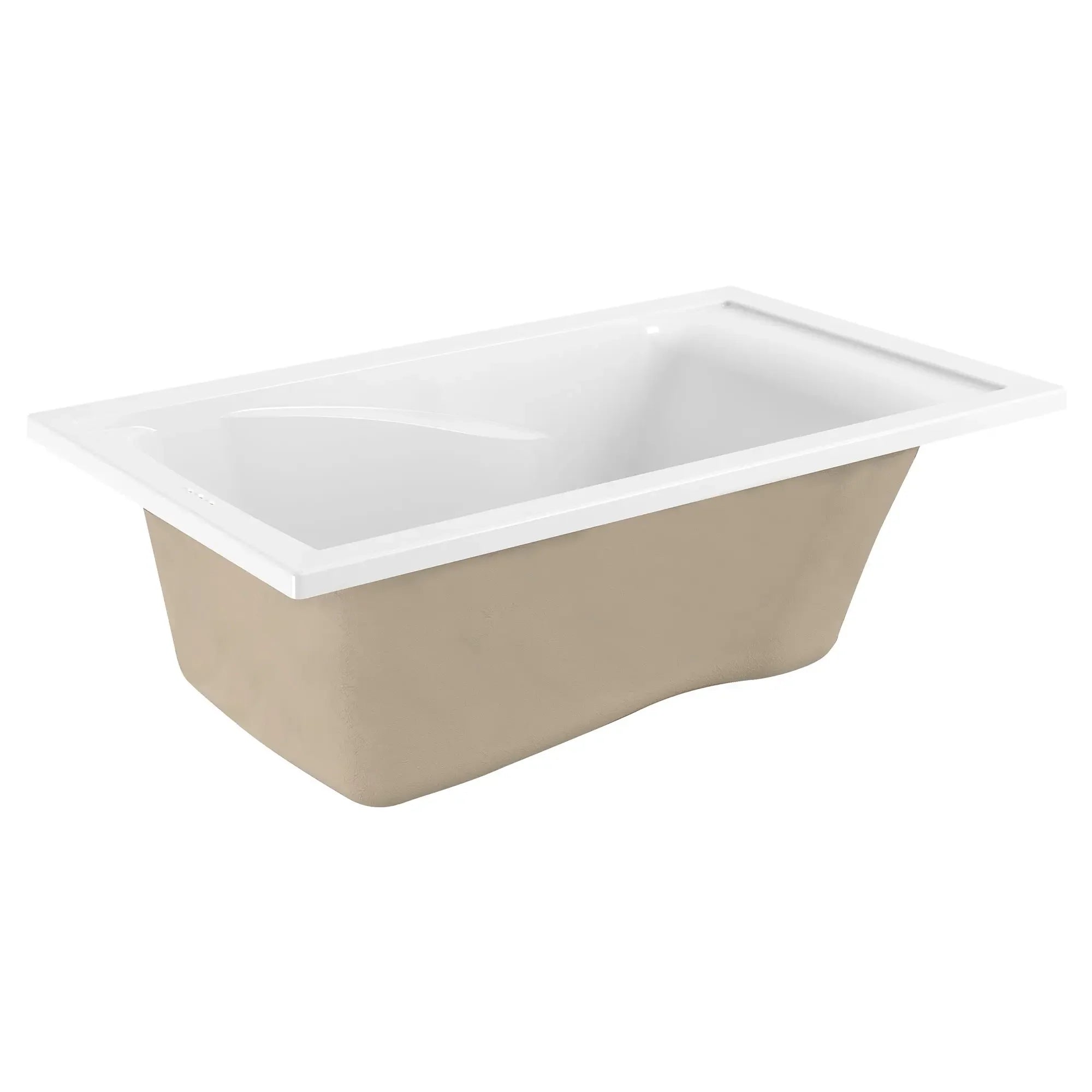 Evolution® 60 x 36 Inch Deep Soak® Drop-In Bathtub - Luxurious Freestanding Soaking Tub for Spa-Like Relaxation at Home